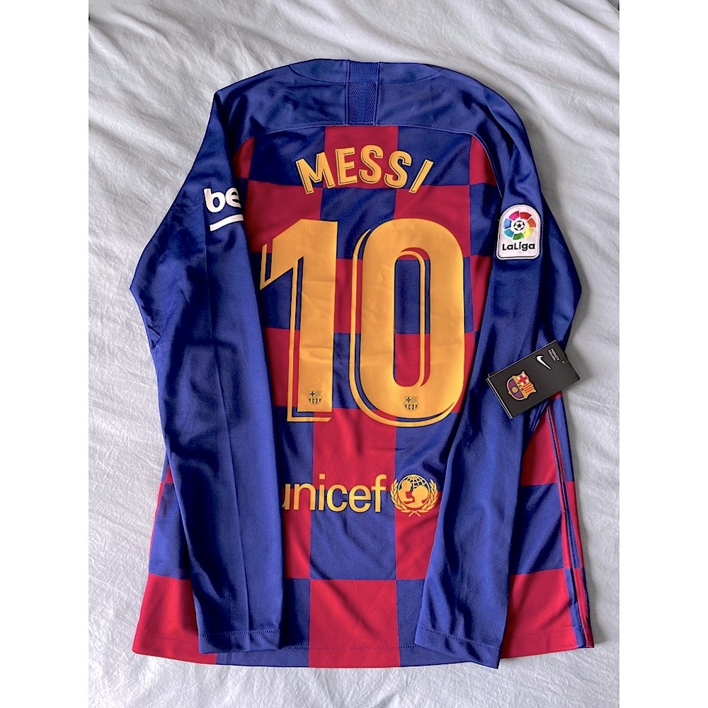 **SOLD** Messi FC Barcelona LS Jersey